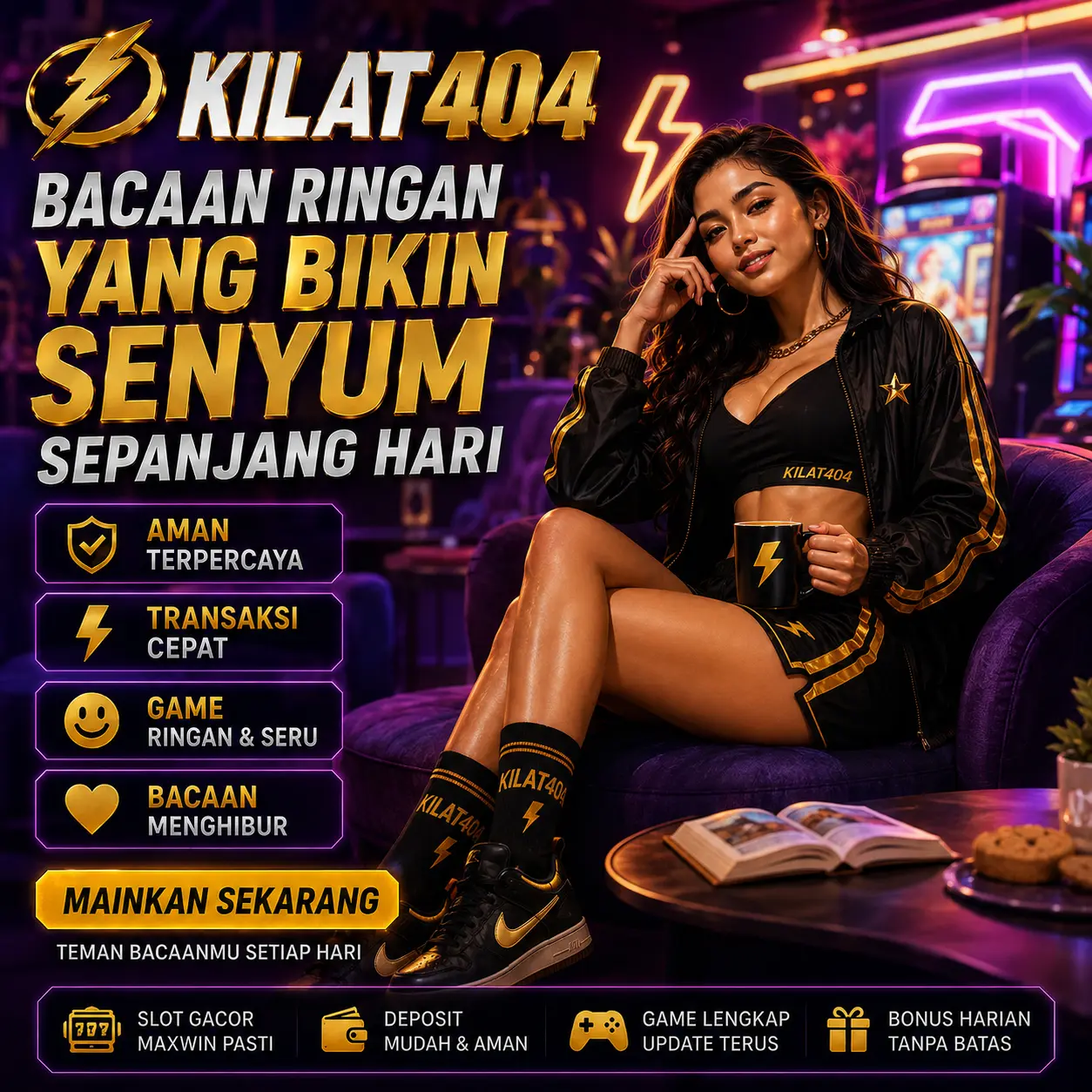 KILAT404 | Bacaan Ringan yang Bikin Senyum Sepanjang Hari by Hey siriusly